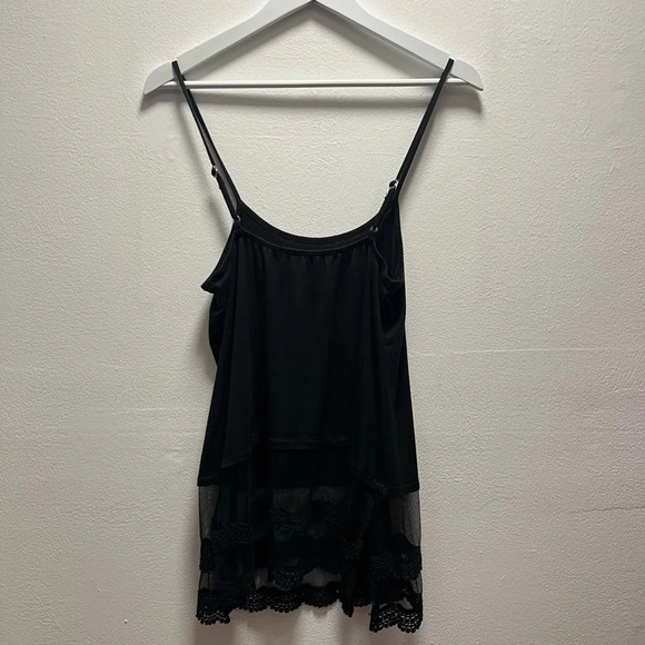 Wish Upon A Star Black Lace Cami - Picture 4 of 4